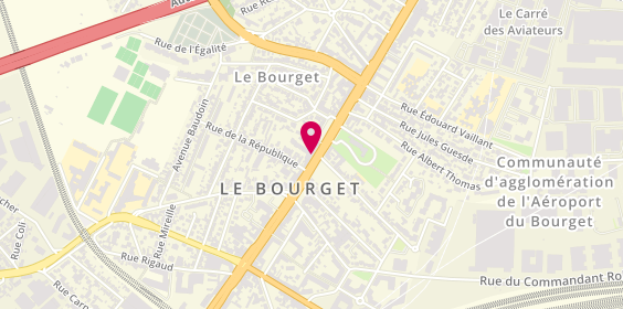 Plan de Optical Center, 77 avenue De la Division Leclerc, 93350 Le Bourget