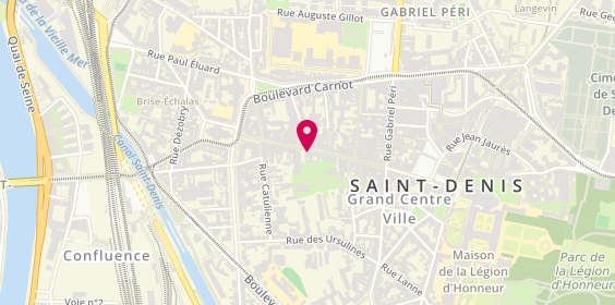 Plan de Alain Afflelou, 69 Rue de la République, 93200 Saint-Denis