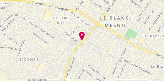 Plan de Optical Center, 13 Bis avenue Henri Barbusse, 93150 Le Blanc-Mesnil