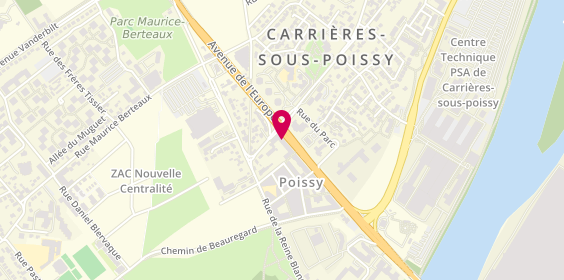 Plan de Optique Carriere Sous Poissy, 561 avenue de l'Europe, 78955 Carrières-sous-Poissy