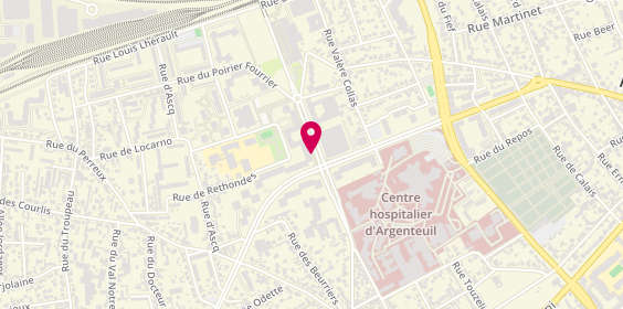 Plan de Krys, Bât B 113 Avenue Maurice Utrillo, 95100 Argenteuil