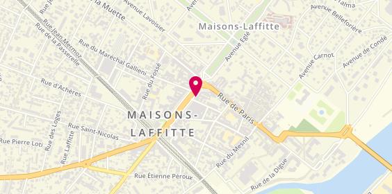Plan de Duroc Audition, 11 avenue de Longueil, 78600 Maisons-Laffitte