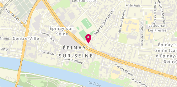 Plan de Optique NOE Epinay, 1 avenue de la République, 93800 Épinay-sur-Seine