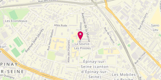 Plan de Optic For You, 65 avenue de la Marne, 93800 Épinay-sur-Seine