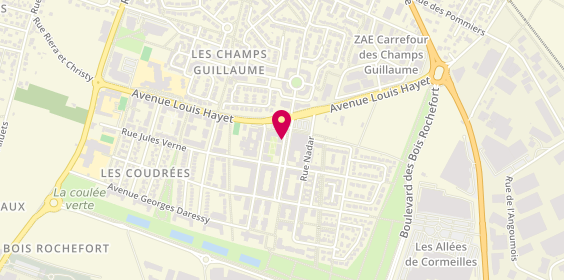 Plan de Alex Optique, 8 avenue des Frères Lumière, 95240 Cormeilles-en-Parisis