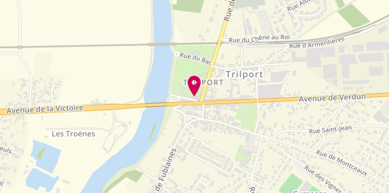 Plan de Trilport Optique, 11 Rue Mar Joffre, 77470 Trilport