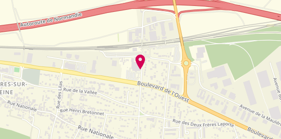 Plan de Les Faits d'Optique, 6 avenue de la Gare, 78970 Mézières-sur-Seine
