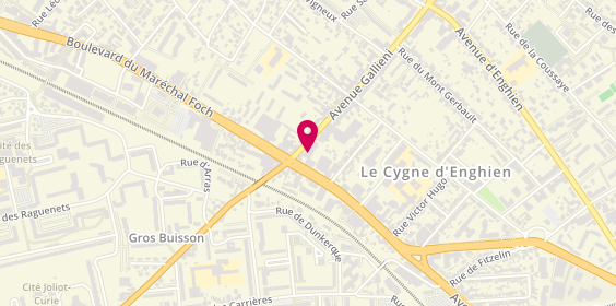 Plan de Optic du Cygne, 89 avenue Galliéni, 93800 Épinay-sur-Seine