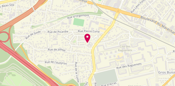 Plan de Retraides Optique Medical, 46 Rue Argenteuil, 95210 Saint-Gratien