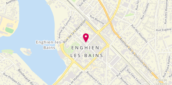 Plan de Maison de la Lunette, 40 Rue du Général de Gaulle, 95880 Enghien-les-Bains
