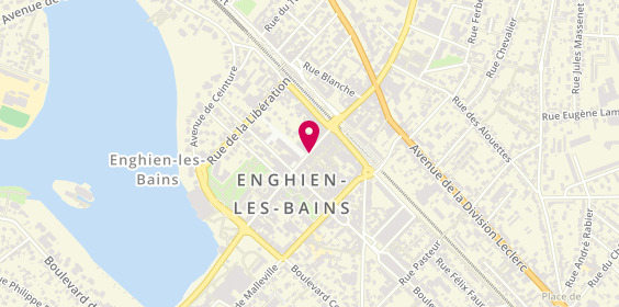 Plan de Optique Bardin Enghien, 41 Rue du Général de Gaulle, 95880 Enghien-les-Bains