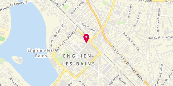 Plan de Le Collectif des Lunetiers, 22 Rue du Général de Gaulle, 95880 Enghien-les-Bains