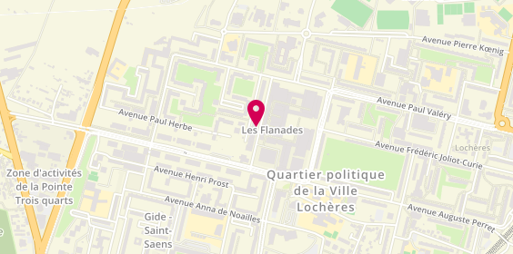 Plan de Optic City, Centre Commercial Les Flanades, 95200 Sarcelles