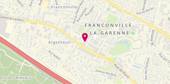 Plan de Optic 2000, 3 Boulevard Maurice Berteaux, 95130 Franconville