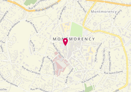 Plan de SARL Montmorency Optique, 7 place Roger Levanneur, 95160 Montmorency