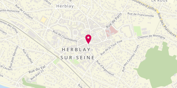 Plan de Opticien Herblay-sur-Seine - pl Etaux - Krys, 4 place des Étaux, 95220 Herblay-sur-Seine