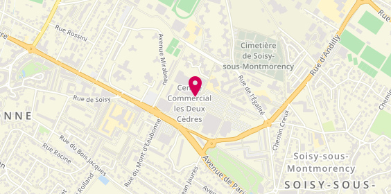 Plan de EUROPTIC - opticien à Soisy sous Montmorency, 28-30 avenue de Paris, 95230 Soisy-sous-Montmorency