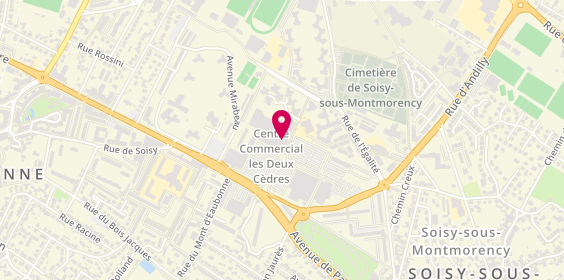 Plan de ClairOptic, 30 avenue de Paris, 95230 Soisy-sous-Montmorency