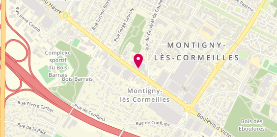 Plan de Sag Optic, 102 Boulevard Victor Bordier, 95370 Montigny-lès-Cormeilles
