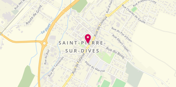 Plan de Optique Moutier, 17 Rue de Falaise, 14170 Saint-Pierre-en-Auge