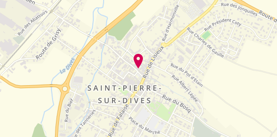 Plan de Optique Saint Pierre, 13 Rue du Général Leclerc, 14170 Saint-Pierre-en-Auge