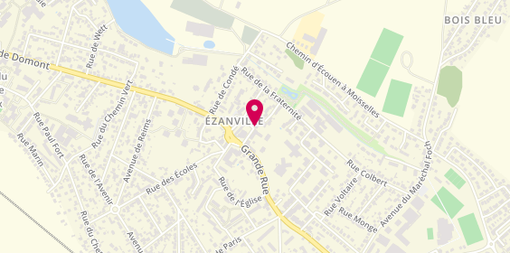 Plan de Ezanville Optique, 30 Rue Jacques Gallicher, 95460 Ézanville