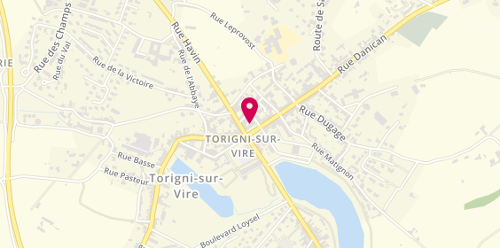 Plan de Atol Les Opticiens, 5-7 Rue de la République, 50160 Torigny-les-Villes