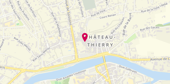 Plan de Optical Free à Château-Thierry, 54 Grande Rue, 02400 Château-Thierry