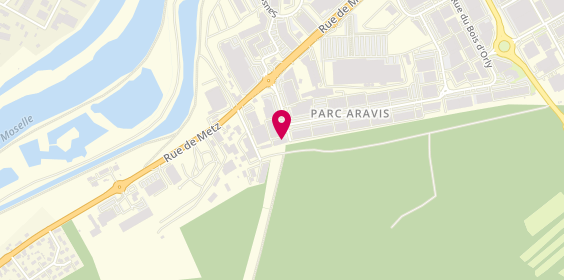 Plan de Optical Center, Zone d'Activités parc Aravis
12 Bis allée des Tilleuls, 57130 Jouy-aux-Arches