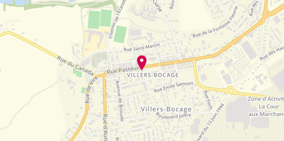 Plan de Atol, 34 Rue Pasteur, 14310 Villers-Bocage
