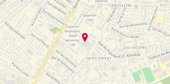 Plan de Les Opticiens Libres, 28 Rue de Nomeny, 57950 Montigny-lès-Metz