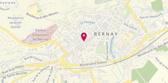 Plan de Optique de Bernay, 4 Rue Thiers, 27300 Bernay