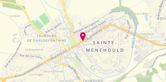 Plan de Dmpp Developpement, 73 Rue Chanzy, 51800 Sainte-Menehould