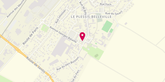 Plan de Le Plessis Bellevue, Le
60 place de l'Église, 60330 Le Plessis-Belleville