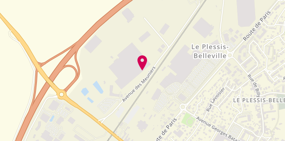 Plan de O.P.A Opticad, avenue des Meuniers, 60330 Le Plessis-Belleville