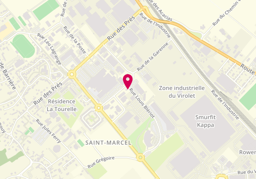 Plan de Générale d'Optique, 9 Rue des Chaumes, 27950 Saint-Marcel