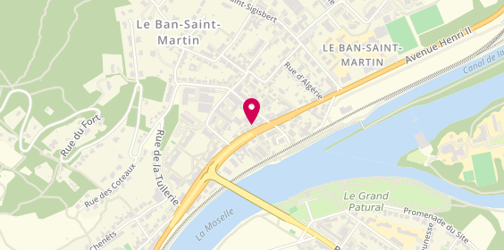 Plan de Deny Optic, 31 Avenue du Général de Gaulle, 57050 Le Ban-Saint-Martin