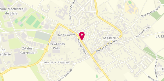 Plan de Optic Marines - Votre opticien sur Marines, 26 avenue du Général de Gaulle, 95640 Marines