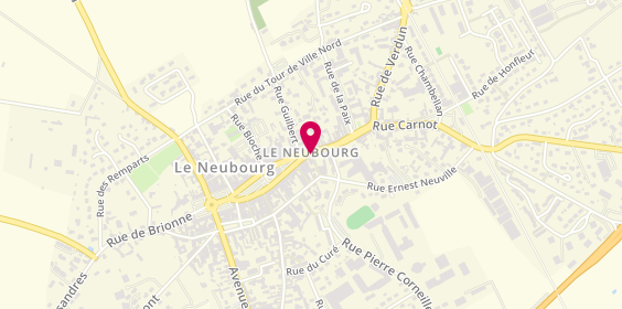 Plan de SARL Laborde 2 Optique, 1 Rue Dupont de l'Eure, 27110 Le Neubourg