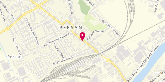 Plan de Persan Optic, 47 avenue Gaston Vermeire, 95340 Persan