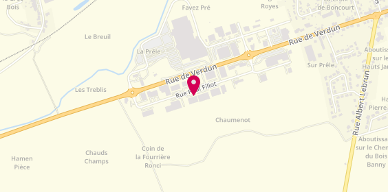 Plan de Optical Center, Zone Aménagement du Val de l'Orne Rue Paul Piliot, 54800 Conflans-en-Jarnisy