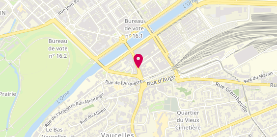 Plan de Td Optic, 25 Rue de Vaucelles, 14000 Caen