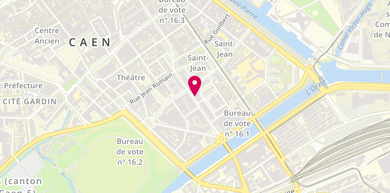 Plan de Barillon Optique, 151 Rue Saint-Jean, 14000 Caen