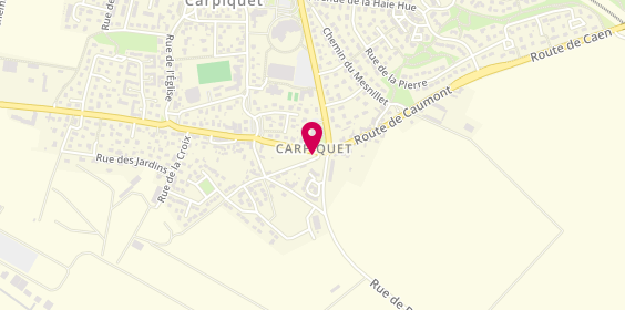 Plan de La Fabrique à Lunettes, 55 Bis Route de Caumont, 14650 Carpiquet