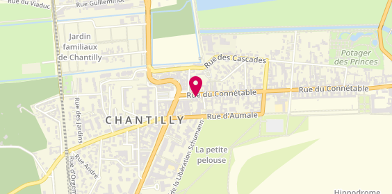 Plan de Optic Vannier, 123 Rue du Connétable, 60500 Chantilly