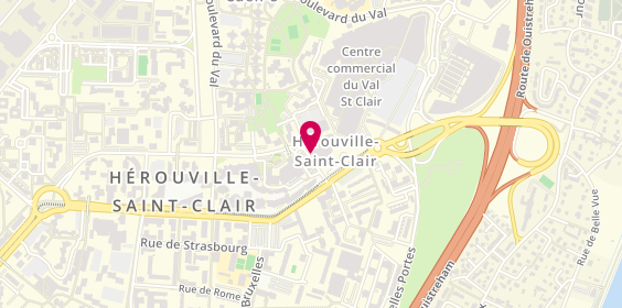 Plan de Atol Les Opticiens, Centre Commercial Saint Clair, 14200 Hérouville-Saint-Clair