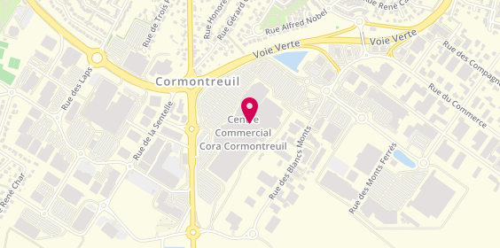 Plan de Grandoptical, Centre Commercial Cora
27 Route de Louvois, 51350 Cormontreuil