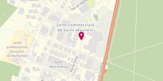 Plan de Promoptic, 107 Rue des Montagnards, 60740 Saint-Maximin
