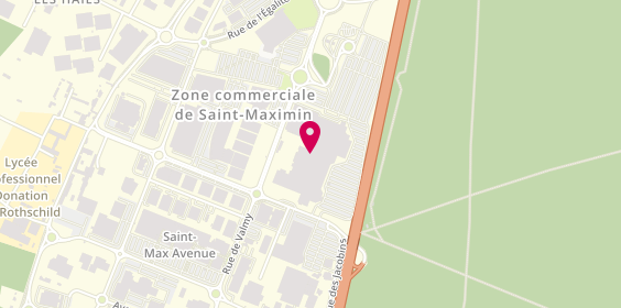 Plan de Grandoptical, Centre Commercial Cora
D1016, 60740 Saint-Maximin