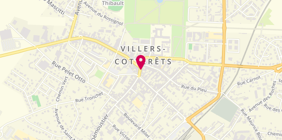 Plan de Raphaël Optique, 7 Rue de Verdun, 02600 Villers-Cotterêts